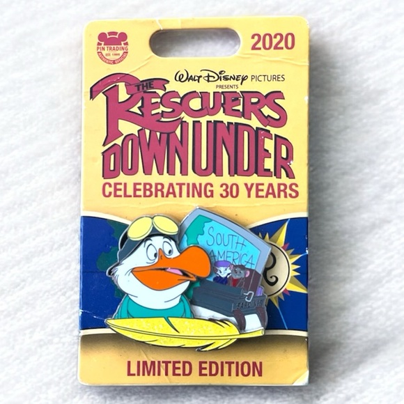 Disney Other - Disney The Rescuers Down Under 30th Anniversary Pin Limited Edition Pin Trading